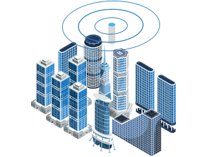 In-Building seamless cell phone and public safety connectivity solutions for office buildings, corporate enterprises, and businesses using distributed antenna systems